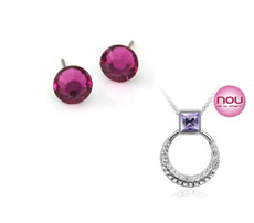 Concursuri online: Castiga un set de bijuterii cu elemente Swarovski