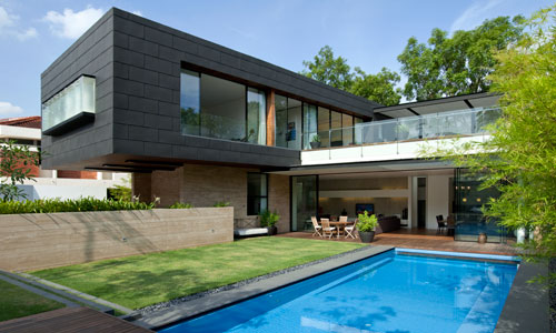 Casa contemporana din Singapore