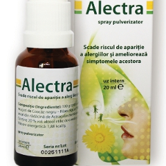 Alectra - scade riscul de aparitie a alergiilor