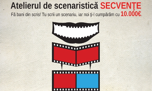Au fost selectati 9 participanti la atelierul de scenaristica SECVENTE