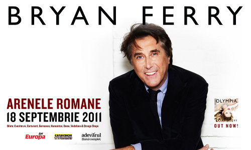 Bryan Ferry, intr-un show de zile mari la Bucuresti