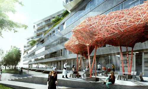 Arhitectura: transformarea unui depozit in locuinte colective