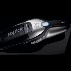 Curatenie instant in casa si in masina cu singurul aspirator de mana cu roti - Rapido de la Electrolux