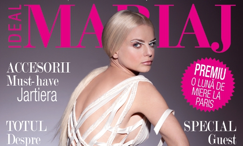 Jojo, imbracata intr-o rochie de mireasa accesorizata cu 7000 de perle 