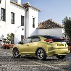 Noul Honda Civic, mai elegant, cu design futurist si aerodinamic