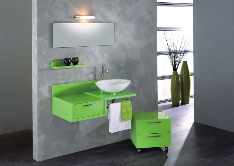 Mobilier baie VERDE MELA