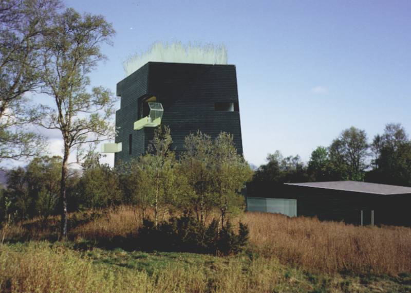 Arhitectura stranie, surprinzatoare si experimentala - Centrul Knut Hamsun - Slide 1 din 10