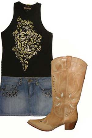 Moda Country girl