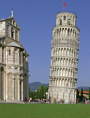 Turnul din Pisa, Italia