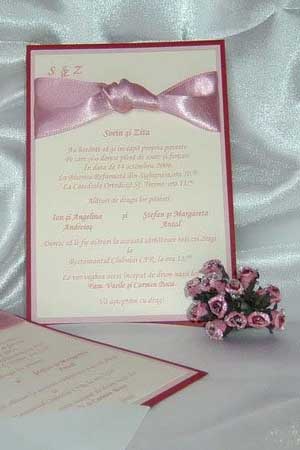 Invitatie de nunta