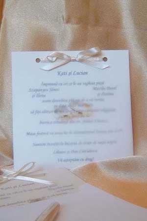 Invitatie de nunta