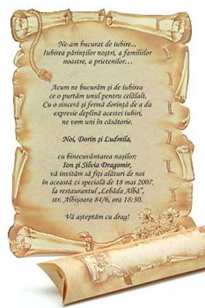 Invitatie de nunta