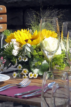 Decor romantic pentru o nunta de toamna -  - Slide 1 din 13