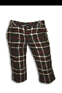 Pantalon 3/4, in carouri, din colectia pentru primavara 2008 de la&nbsp;