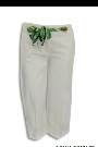 Pantalon alb 3/4 din colectia Marks&Spencer pentru primavara