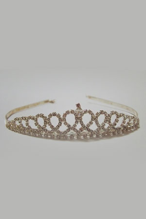 Diadema de mireasa cu piatra in mijloc