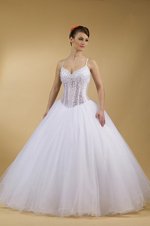Rochie de mireasa din colectia Rosa Clara.
&nbsp;