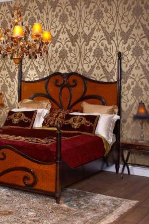 Dormitor decorat romantic