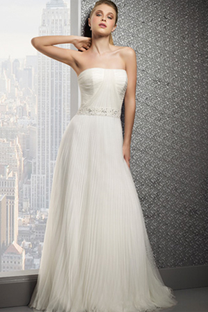 Rochie de mireasa cu cordon