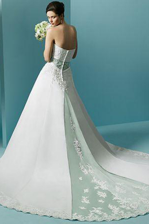 Rochie de mireasa Alba ca Zapada