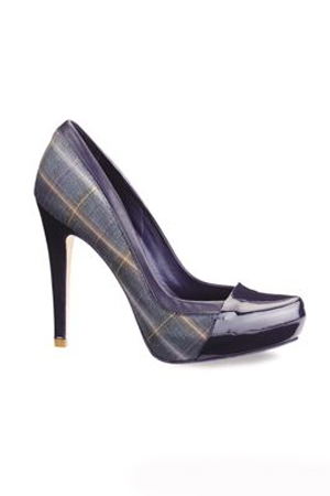 Pantofi de ocazie eleganti in carouri