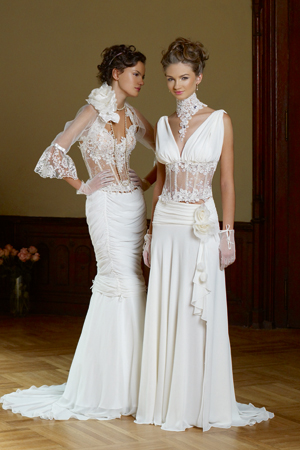 Rochie de mireasa disponibila in magazinele Agnes TOMA.&nbsp;