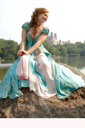 Giselle este un amalgam de personaje precum Albă-ca-Zăpada,