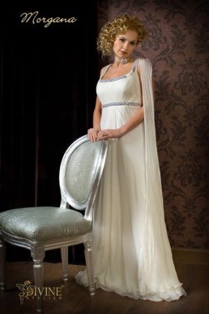 Rochie de mireasa disponibila in Magazinele Divine.&nbsp;