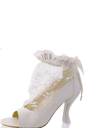 15 modele romantice de pantofi pentru mirese - Pantofi de mireasa disponibili in magazinele Papucei.ro - Slide 1 din 16