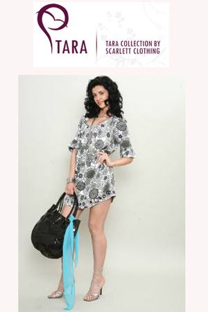 Rochie Tara Fashion cu imprimeu floral, si decolteu rotund si pliseuri