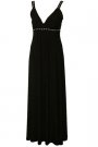 Rochie de seara foarte eleganta si foarte ampla cu banda catifea