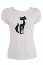Tricou cu pisica neagra si zgarda din strasuri, Debenhams
Pret: