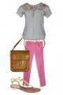 Bluza cu broderie Tara Fashion
Pret: 69,9 lei
Pantaloni roz, Ziggo
Pret;