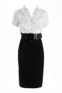 Rochie cu volane si curea din lac in talie, Debenhams
Pret: 250