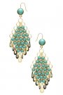 Cercei cu pietre turcuaz, Accesorize
Pret: 55 lei