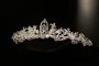 Diadema mireasa realizata din cristale Swarovski