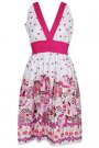 Rochie din bumbac cu buline si flori, Star by Julien MacDonald
Pret: