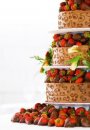 tort de nunta cu capsuni

Tortul este invelit in ciocolata cu caramel