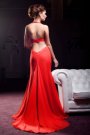 Rochie rosie pentru nunta sau alte ocazii speciale disponibila in