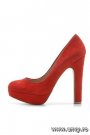 Pantofi retro de nunta din piele intoarsa disponibili in magazinele
