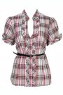 Camasa cu volane si curea in talie, Tara Fashion
Pret: 76 lei