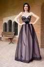 Rochie de ocazie  cu model imperial 
