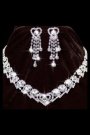Set colier cercei Sophisticate cu Cristale Swarovski