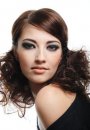 Machiaj Smokey Eyes si buze portocalii
