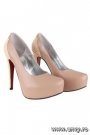 Pantofi eleganti, confectionati din piele naturala (exterior si interior),