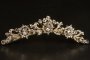 Diadema mireasa realizata din cristale Swarovski Crystalized Ellements.