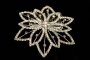Accesoriu coafura in forma de floare realizat din cristale Swarovski.