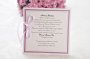 Invitatie realizata din carton sidefat. Se poate personaliza culoarea