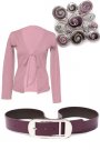 Mov!
Brosa de la Meli Melo, 59,99 lei.
Pulover de la Tara Fashion,