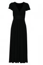 Rochie de seara neagra de la Tara Fashion, 189,90 lei. Rochia este